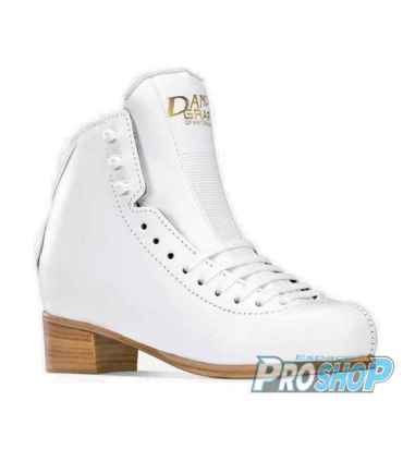 Bottines Graf Danse JR blanc sans lames p.36