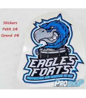 Autocollant/Sticker Eagles Forts, PM