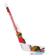 Mini crosse plastique gardien, logo NHL