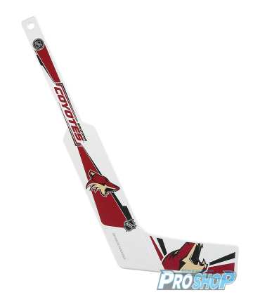 Mini crosse plastique gardien, logo NHL