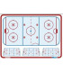 Tableau coach flexible 61 x 81 cm de hockey Topo