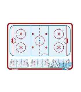 Tableau coach flexible 61 x 81 hockey TOPO