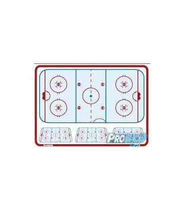 Tableau coach flexible 61 x 81 hockey TOPO