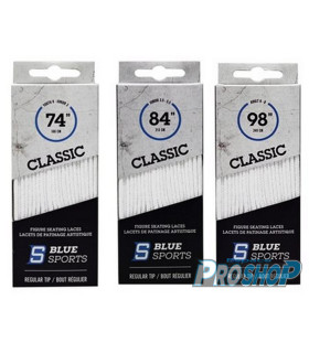 Lacets Figure CLASSIC ou Texstyle 601 blanc