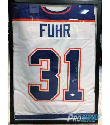 Maillot sous cadre signé G. Fuhr