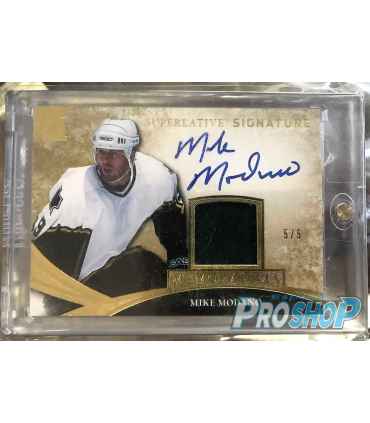 Carte Superlative Signature autographiée M. Modano