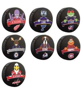 Palet Mascotte NHL, 8 équipes disponibles