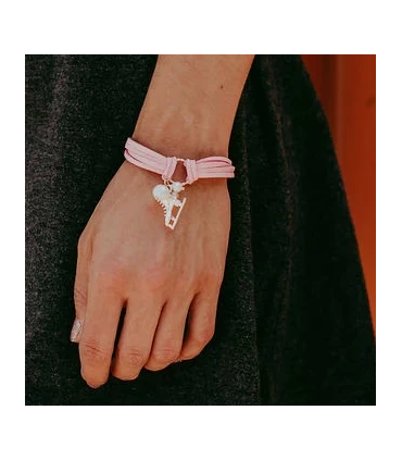 Bracelet Patin bretelles en daim, Brilliance & Melrose