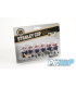 Baby hockey EQUIPE joueurs+gardien NHL MAILLOTS , mail.blanc
