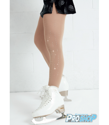 Collants avec pieds Mondor 926Y Strass Lustrés, enfant