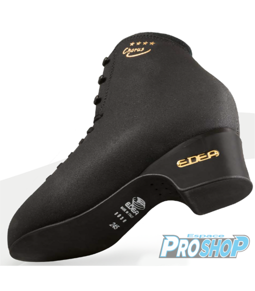 Bottines Edea CHORUS noir + Protège lames Delux OFFERTS
