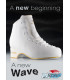 Patins Edea Wave ivoire avec Lames Balancé, adulte