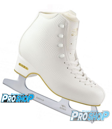 Patins Edea Wave ivoire avec Lames Balancé, adulte