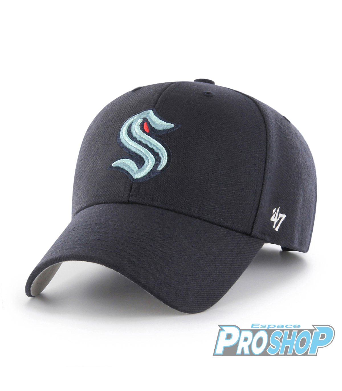 Casquette NHL Seattle Kraken Navy Mvp '47