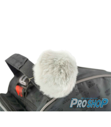 Sac EDEA Jacquard NOIR à patins