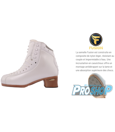 Patins Jackson FS6060 Synergy Elite, blanc