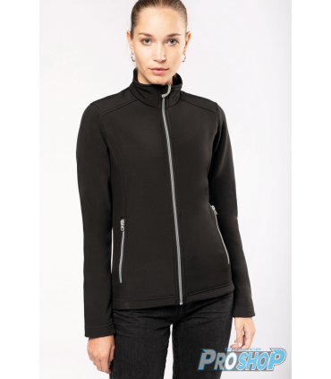 Veste de patinage en polaire chaud avec patineuse au dos en strass