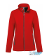 Veste de patinage en polaire chaud avec patineuse au dos en strass