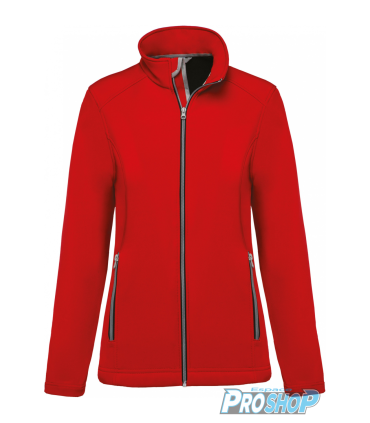 Veste de patinage en polaire chaud avec patineuse au dos en strass