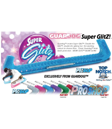 Protège lames DELUX N°1 GLITZ paillettes, paire