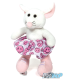 Peluche de Patinage Jerry's avec jupe/chouchou 30 cm