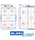 copy of Tableau coach Delux 40 x 25cm de hockey TOPO