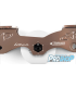 Axe + écrou + rondelle milieu M6 pour platine Roll Line Linea