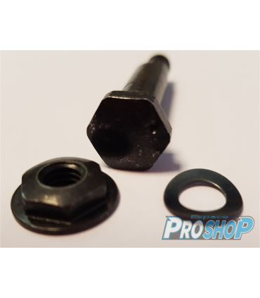 Axe + écrou + rondelle milieu M6 pour platine Roll Line Linea