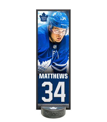 Support plaque déco palet joueur NHL Matthews