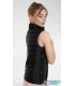 Gilet IM 6592 NOIR, sans manches, adulte