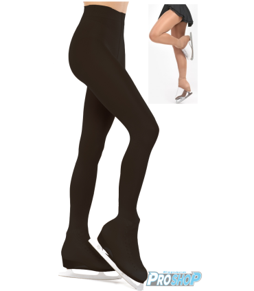 Collants derrière talon ou couvre patin, IM 0854 NOIR