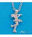 Collier Patineuse cambrée avec chaine 7958