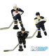 Baby hockey EQUIPE joueurs+gardien NHL, maillot foncé