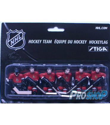 Baby hockey EQUIPE joueurs+gardien NHL, maillot foncé