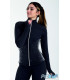 Veste IM6539 noir avec strass, Thermique