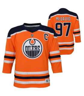 Maillot NHL Edmonton Oilers Connor McDavid replica, Junior