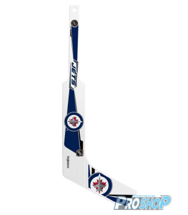 Mini crosse plastique gardien, logo NHL