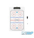 Tableau coach CCM 35x22 hockey