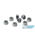 copy of Ecrou strassé Comet Silver Nuts, kit de 8.