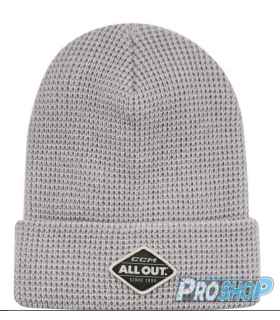 Bonnet CCM All Outside Waffle Beanie adulte Gris