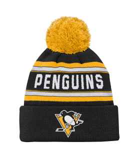 Bonnet NHL ENFANT WORDARK JACQUARD CUFF Pittsburgh Penguins