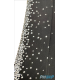 Veste IM6539 noir avec strass, Thermique