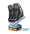 Trophée P.B. acrylic Patin noir RW135, 5 tailles