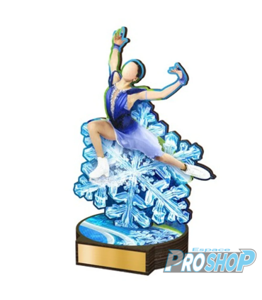 Trophée P.B. acrylic Patineuse RW171