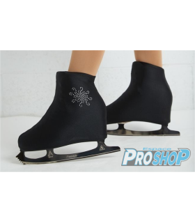Cache Patins MONDOR 643 lycra STRASS, blanc ou noir