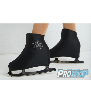 Cache Patins MONDOR 643 lycra STRASS, blanc ou noir