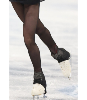 Collants de patinage derrière talon ou couvre patin