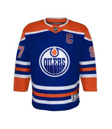 Maillot NHL Edmonton Oilers Connor McDavid premium, junior