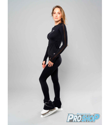 Legging Thuono HEART loop Performance, noire & noir