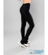 Legging Thuono de base THERMAL noir et résille noire
